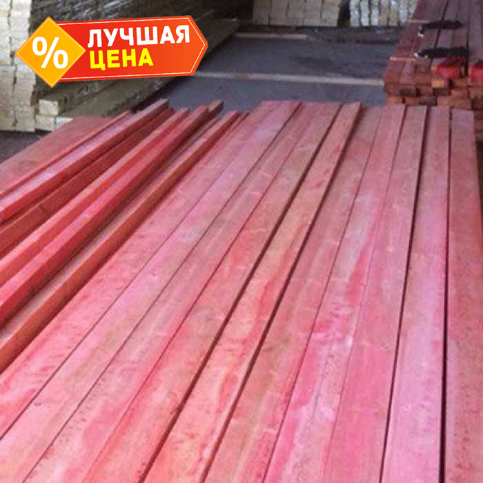Рейка антисептированная естественной влажности 25х40х6000 сорт 1-3